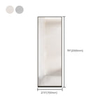 Fixed Full Frame Shower Screen Half Partition Bathroom Shower Screen Clearhalo 'Bathroom Remodel & Bathroom Fixtures' 'Home Improvement' 'home_improvement' 'home_improvement_shower_tub_doors' 'Shower and Tub Doors' 'shower_tub_doors' 'Showers & Bathtubs' 7065989