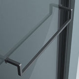 Full Frame Double Sliding Shower Door Tempered Glass Shower Door Clearhalo 'Bathroom Remodel & Bathroom Fixtures' 'Home Improvement' 'home_improvement' 'home_improvement_shower_tub_doors' 'Shower and Tub Doors' 'shower_tub_doors' 'Showers & Bathtubs' 7066101