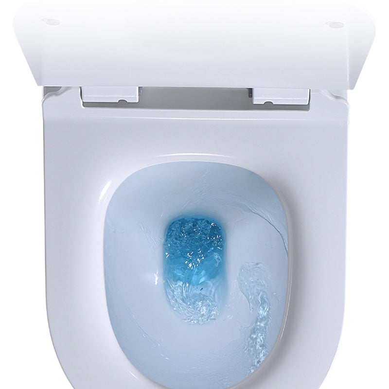 Modern White Ceramic Flush Toilet Wall Hung Urine Toilet with Seat for Bathroom Clearhalo 'Bathroom Remodel & Bathroom Fixtures' 'Home Improvement' 'home_improvement' 'home_improvement_toilets' 'Toilets & Bidets' 'Toilets' 7069537