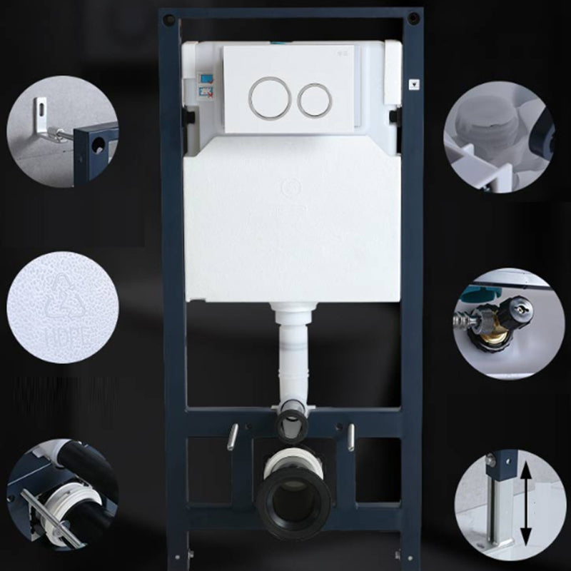 Modern Ceramic Flush Toilet Wall Hung White Toilet Bowl for Washroom Clearhalo 'Bathroom Remodel & Bathroom Fixtures' 'Home Improvement' 'home_improvement' 'home_improvement_toilets' 'Toilets & Bidets' 'Toilets' 7069570