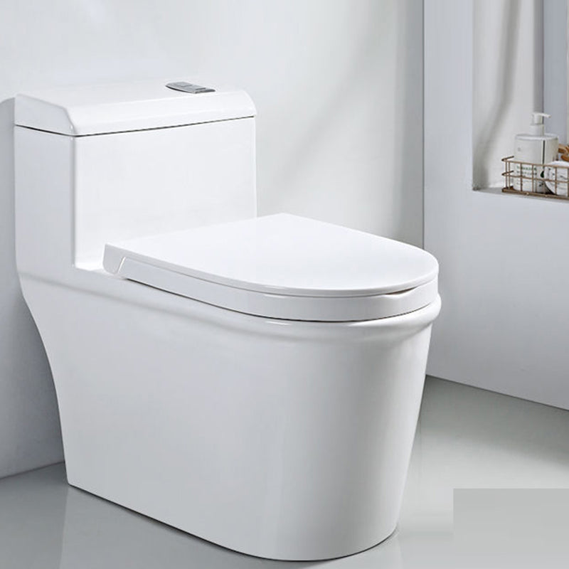 Modern White Ceramic Flush Toilet Floor Mount Urine Toilet for Washroom Clearhalo 'Bathroom Remodel & Bathroom Fixtures' 'Home Improvement' 'home_improvement' 'home_improvement_toilets' 'Toilets & Bidets' 'Toilets' 7069616