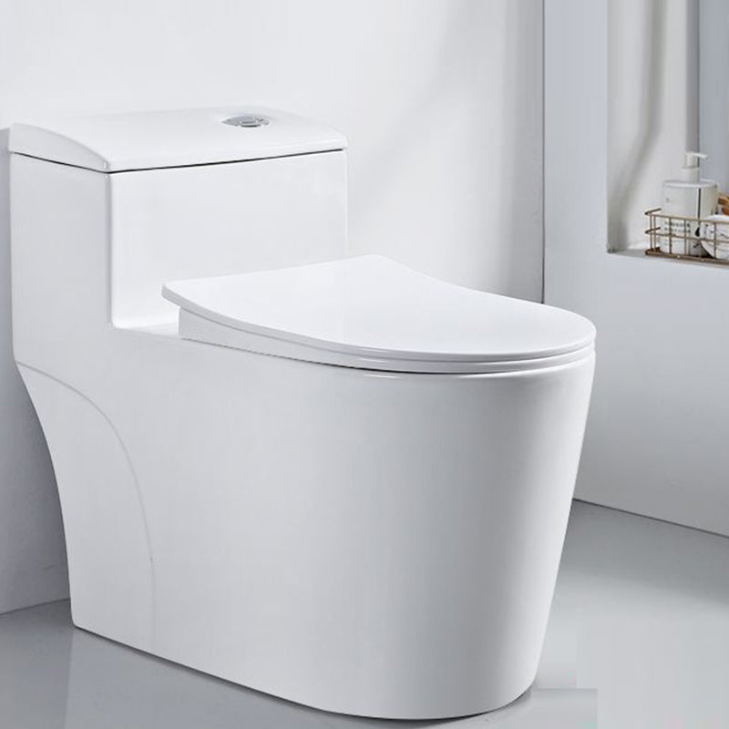 Modern White Ceramic Flush Toilet Floor Mount Urine Toilet for Washroom Clearhalo 'Bathroom Remodel & Bathroom Fixtures' 'Home Improvement' 'home_improvement' 'home_improvement_toilets' 'Toilets & Bidets' 'Toilets' 7069619