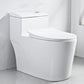 Modern White Ceramic Flush Toilet Floor Mount Urine Toilet for Washroom 15"L x 29"W x 24"H Clearhalo 'Bathroom Remodel & Bathroom Fixtures' 'Home Improvement' 'home_improvement' 'home_improvement_toilets' 'Toilets & Bidets' 'Toilets' 7069622