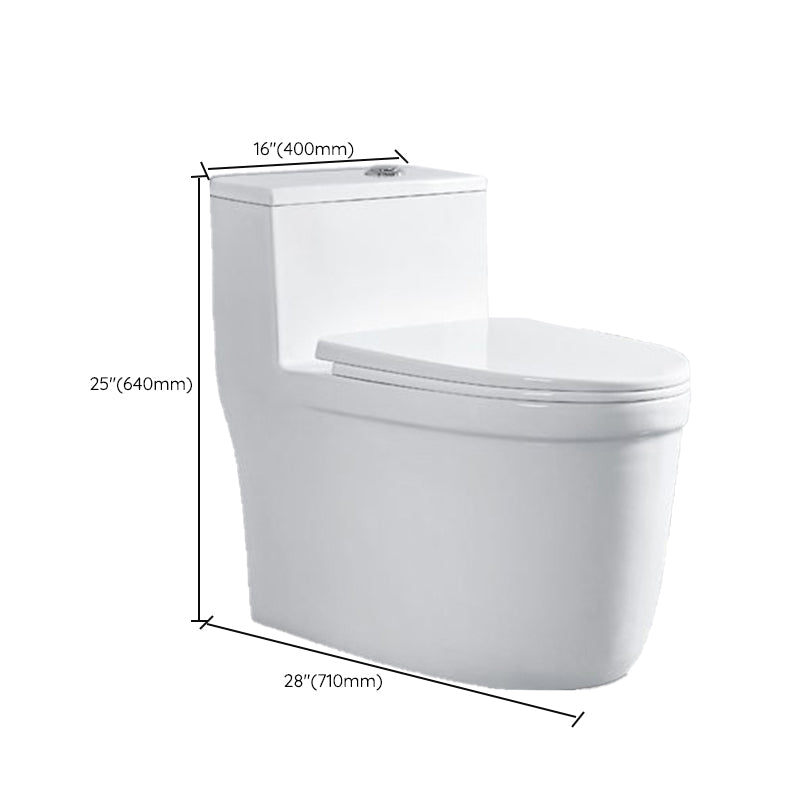 Modern White Ceramic Flush Toilet Floor Mount Urine Toilet for Washroom Clearhalo 'Bathroom Remodel & Bathroom Fixtures' 'Home Improvement' 'home_improvement' 'home_improvement_toilets' 'Toilets & Bidets' 'Toilets' 7069634