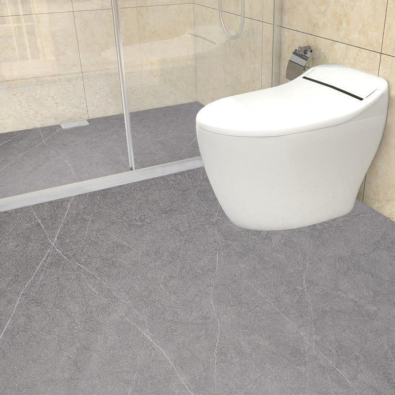 Flooring Indoor Vinyl Ceramic Geometric Print Peel and Stick Flooring Vinly Dark Gray Clearhalo 'Flooring 'Home Improvement' 'home_improvement' 'home_improvement_vinyl_flooring' 'Vinyl Flooring' 'vinyl_flooring' Walls and Ceiling' 7078117