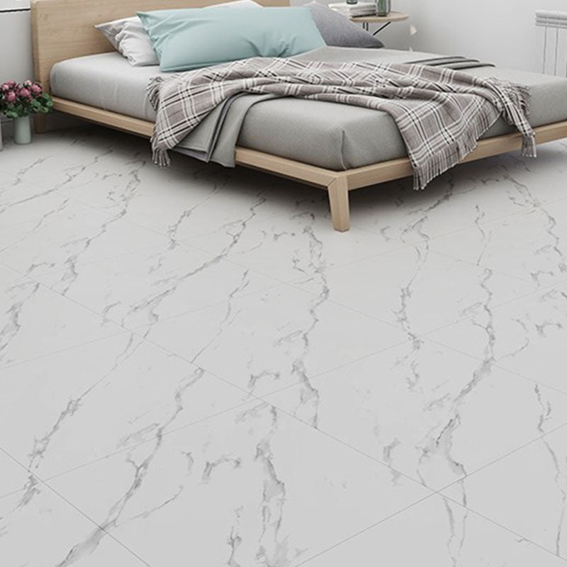Indoor Flooring Vinyl Peel and Stick Marble Print Square Flooring Vinyl Clearhalo 'Flooring 'Home Improvement' 'home_improvement' 'home_improvement_vinyl_flooring' 'Vinyl Flooring' 'vinyl_flooring' Walls and Ceiling' 7078141