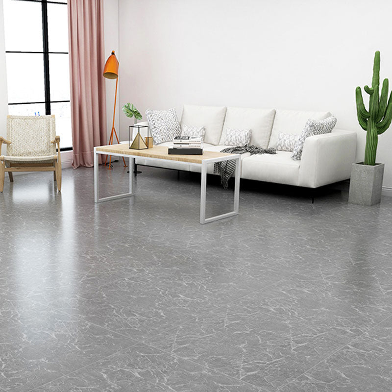 Indoor Flooring Vinyl Peel and Stick Marble Print Square Flooring Vinyl Marble Gray Clearhalo 'Flooring 'Home Improvement' 'home_improvement' 'home_improvement_vinyl_flooring' 'Vinyl Flooring' 'vinyl_flooring' Walls and Ceiling' 7078152