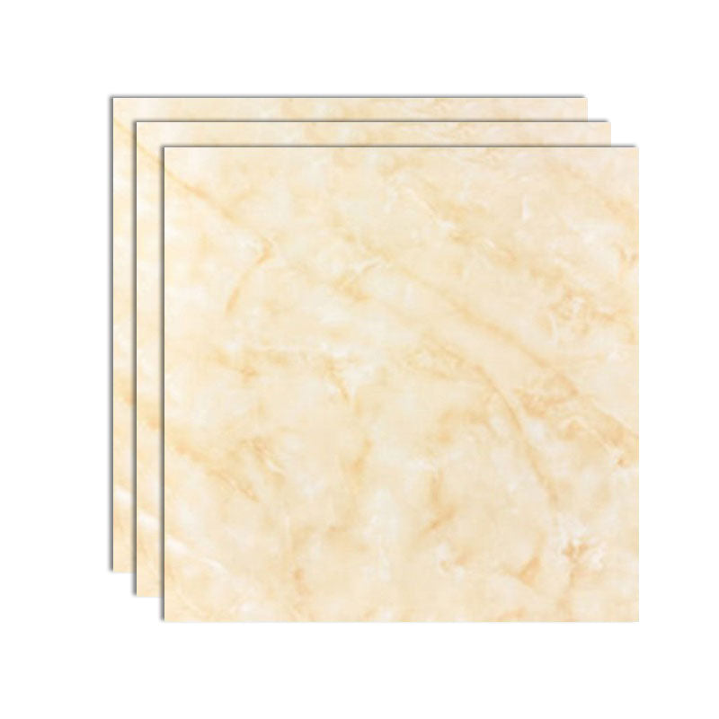Modern Peel and Stick Tile Vinyl Square Peel & Stick Mosaic Tile Beige Clearhalo 'Flooring 'Home Improvement' 'home_improvement' 'home_improvement_vinyl_flooring' 'Vinyl Flooring' 'vinyl_flooring' Walls and Ceiling' 7078159