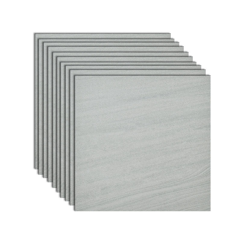 Modern Peel and Stick Tiles Square Vinyl Peel & Stick Field Tile Grey Clearhalo 'Flooring 'Home Improvement' 'home_improvement' 'home_improvement_vinyl_flooring' 'Vinyl Flooring' 'vinyl_flooring' Walls and Ceiling' 7078185
