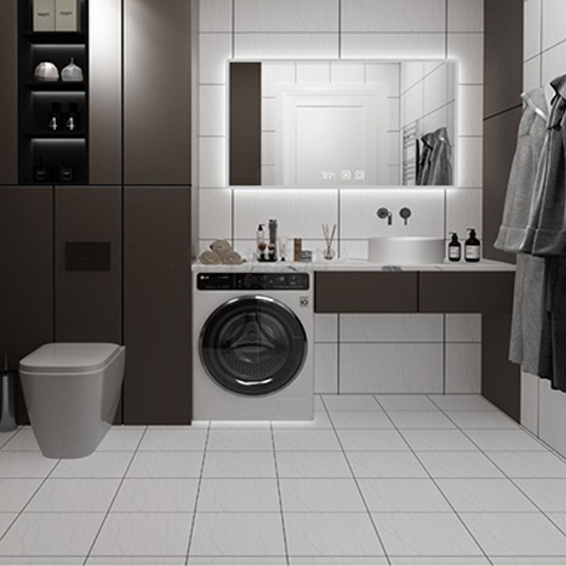 Modern Peel and Stick Tiles Square Vinyl Peel & Stick Field Tile Clearhalo 'Flooring 'Home Improvement' 'home_improvement' 'home_improvement_vinyl_flooring' 'Vinyl Flooring' 'vinyl_flooring' Walls and Ceiling' 7078193