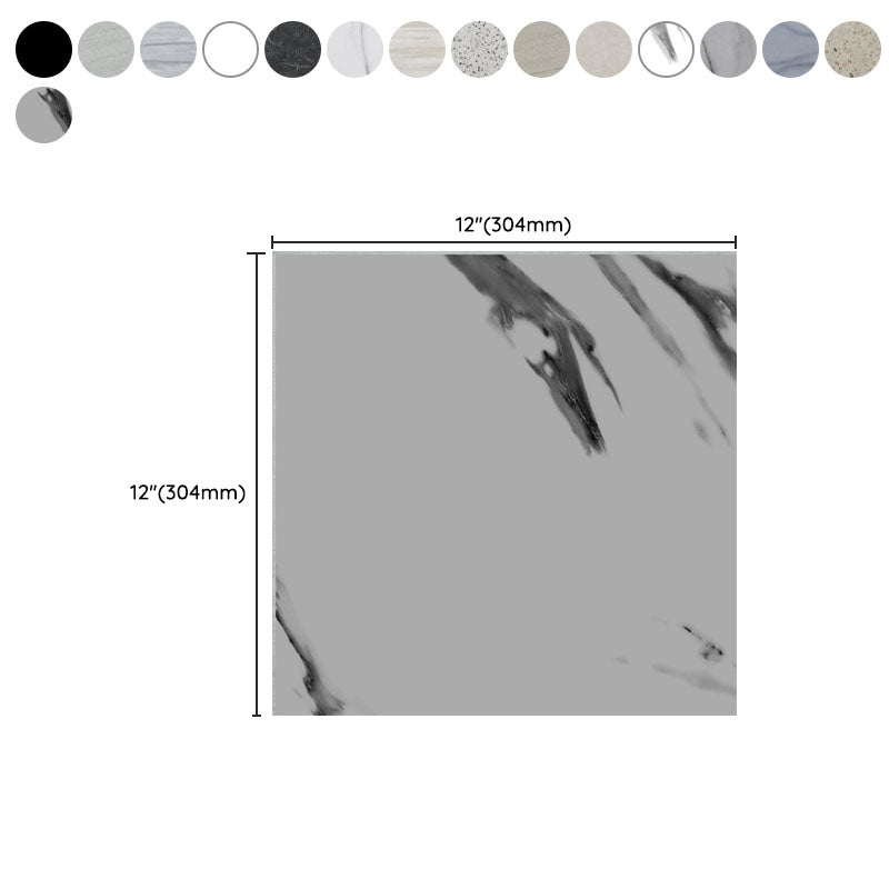 Modern Peel and Stick Tiles Square Vinyl Peel & Stick Field Tile Clearhalo 'Flooring 'Home Improvement' 'home_improvement' 'home_improvement_vinyl_flooring' 'Vinyl Flooring' 'vinyl_flooring' Walls and Ceiling' 7078206