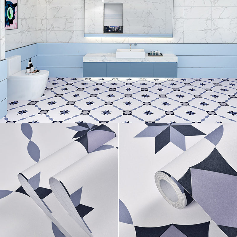 Classic Vinyl Floor Planks Peel & Stick Wood Look Vinyl Plank Flooring White-Purple Clearhalo 'Flooring 'Home Improvement' 'home_improvement' 'home_improvement_vinyl_flooring' 'Vinyl Flooring' 'vinyl_flooring' Walls and Ceiling' 7078227