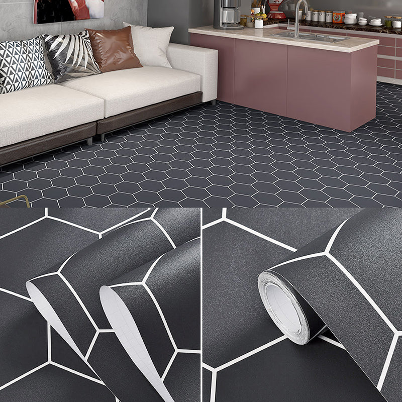 Classic Vinyl Floor Planks Peel & Stick Wood Look Vinyl Plank Flooring Grey 2' x 6'7" Clearhalo 'Flooring 'Home Improvement' 'home_improvement' 'home_improvement_vinyl_flooring' 'Vinyl Flooring' 'vinyl_flooring' Walls and Ceiling' 7078236