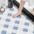 Modern Vinyl Plank Flooring Self Adhesive Lattice Pattern PVC Flooring Blue-White Clearhalo 'Flooring 'Home Improvement' 'home_improvement' 'home_improvement_vinyl_flooring' 'Vinyl Flooring' 'vinyl_flooring' Walls and Ceiling' 7078268