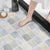 Modern Vinyl Floor Planks Lattice Pattern Peel and Stick Vinyl Plank Flooring Grey Clearhalo 'Flooring 'Home Improvement' 'home_improvement' 'home_improvement_vinyl_flooring' 'Vinyl Flooring' 'vinyl_flooring' Walls and Ceiling' 7078321