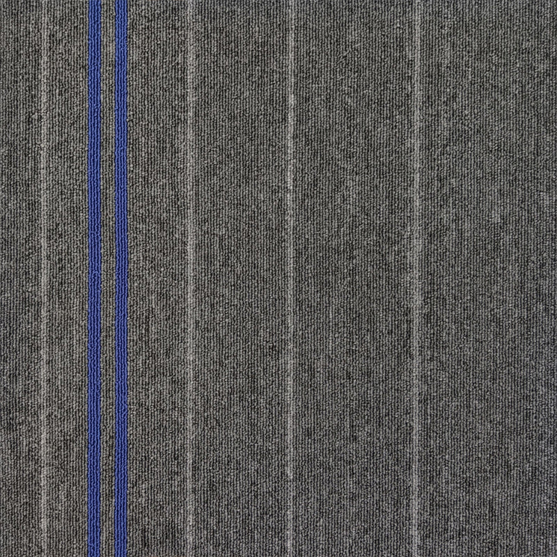 Office Loose Lay Carpet Tiles Dark Color Non-Skid Level Loop Carpet Tile Dark Blue-Black Clearhalo 'Carpet Tiles & Carpet Squares' 'carpet_tiles_carpet_squares' 'Flooring 'Home Improvement' 'home_improvement' 'home_improvement_carpet_tiles_carpet_squares' Walls and Ceiling' 7078439