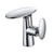 Modern Faucet Waterfall Spout Single Hole Lever Handle Bathroom Faucet Chrome Clearhalo 'Bathroom Remodel & Bathroom Fixtures' 'Bathroom Sink Faucets' 'Bathroom Sinks & Faucet Components' 'bathroom_sink_faucets' 'Home Improvement' 'home_improvement' 'home_improvement_bathroom_sink_faucets' 7078480