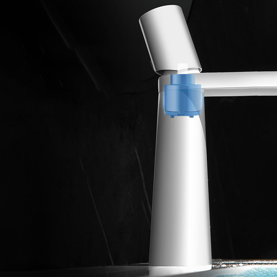 Modern Solid Faucet Brass Bathroom Designer Washroom Faucet Clearhalo 'Bathroom Remodel & Bathroom Fixtures' 'Bathroom Sink Faucets' 'Bathroom Sinks & Faucet Components' 'bathroom_sink_faucets' 'Home Improvement' 'home_improvement' 'home_improvement_bathroom_sink_faucets' 7078508