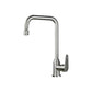 Stainless Steel Kitchen Faucet High Arch Standard Kitchen Faucet with No Sensor Dual Mode Seven Character Faucet Hot Cold Water Dispensers Clearhalo 'Home Improvement' 'home_improvement' 'home_improvement_kitchen_faucets' 'Kitchen Faucets' 'Kitchen Remodel & Kitchen Fixtures' 'Kitchen Sinks & Faucet Components' 'kitchen_faucets' 7078663
