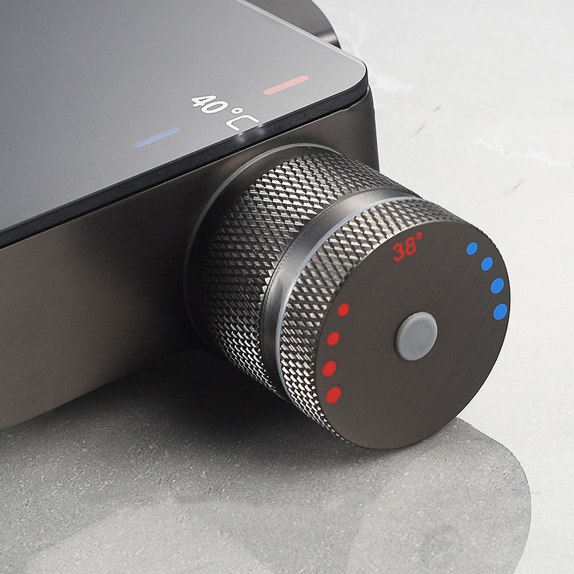 Shower Trim Square Massage Jet Handheld Shower Head Shower System Clearhalo 'Bathroom Remodel & Bathroom Fixtures' 'Home Improvement' 'home_improvement' 'home_improvement_shower_faucets' 'Shower Faucets & Systems' 'shower_faucets' 'Showers & Bathtubs Plumbing' 'Showers & Bathtubs' 7078888