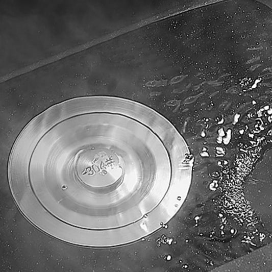 Quartz Kitchen Sink Single Bowl Kitchen Sink with Drain Strainer Kit Clearhalo 'Home Improvement' 'home_improvement' 'home_improvement_kitchen_sinks' 'Kitchen Remodel & Kitchen Fixtures' 'Kitchen Sinks & Faucet Components' 'Kitchen Sinks' 'kitchen_sinks' 7079149