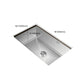 Single Bowl Kitchen Sink Stainless Steel Rectangular Undermount Kitchen Sink with Faucet Clearhalo 'Home Improvement' 'home_improvement' 'home_improvement_kitchen_sinks' 'Kitchen Remodel & Kitchen Fixtures' 'Kitchen Sinks & Faucet Components' 'Kitchen Sinks' 'kitchen_sinks' 7079212