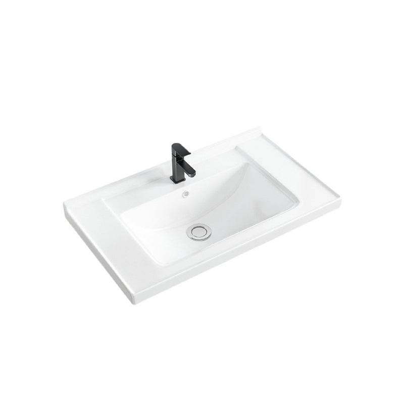 Basic Bathroom Sink Overflow Hole White Vessel Lavatory Sink (Not Included Faucet) Clearhalo 'Bathroom Remodel & Bathroom Fixtures' 'Bathroom Sinks & Faucet Components' 'Bathroom Sinks' 'bathroom_sink' 'Home Improvement' 'home_improvement' 'home_improvement_bathroom_sink' 7079395