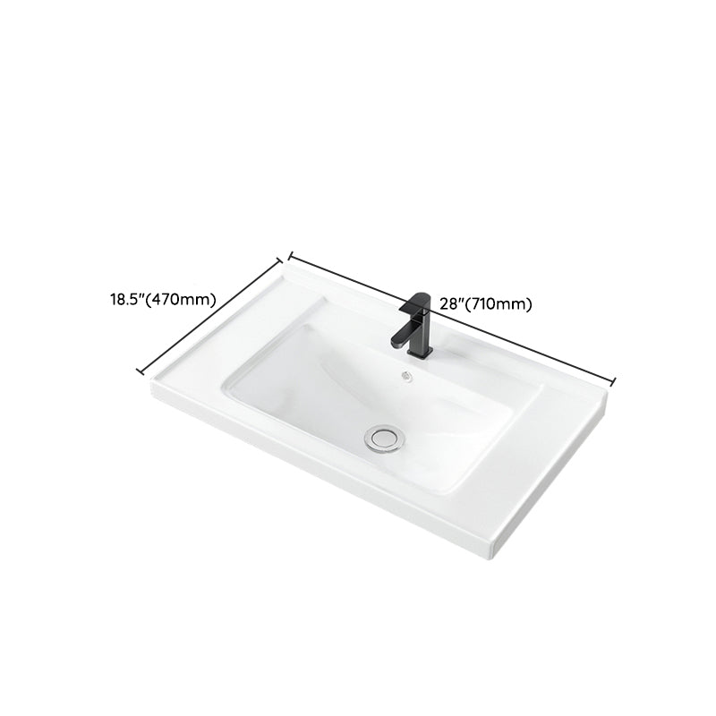 Basic Bathroom Sink Overflow Hole White Vessel Lavatory Sink (Not Included Faucet) Clearhalo 'Bathroom Remodel & Bathroom Fixtures' 'Bathroom Sinks & Faucet Components' 'Bathroom Sinks' 'bathroom_sink' 'Home Improvement' 'home_improvement' 'home_improvement_bathroom_sink' 7079398