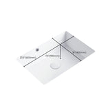 Traditional Undermount Bathroom Sink Porcelain Rectangular with Basin Basin Sink Only Clearhalo 'Bathroom Remodel & Bathroom Fixtures' 'Bathroom Sinks & Faucet Components' 'Bathroom Sinks' 'bathroom_sink' 'Home Improvement' 'home_improvement' 'home_improvement_bathroom_sink' 7079549