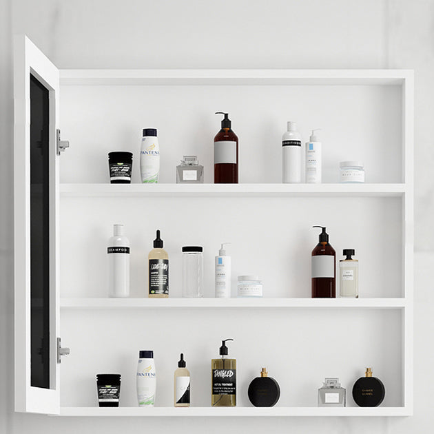 Modern Wall-mounted White Sink Ceramic Faucet Drawers Vanity Set with Mirror Clearhalo 'Bathroom Remodel & Bathroom Fixtures' 'Bathroom Vanities' 'bathroom_vanities' 'Home Improvement' 'home_improvement' 'home_improvement_bathroom_vanities' 7079772