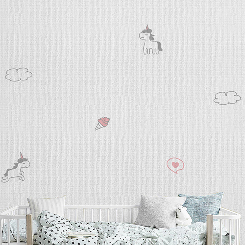 Modern Wall Covering Paneling Textured Wall Interior Water Proof Plank Off-White Clearhalo 'Flooring 'Home Improvement' 'home_improvement' 'home_improvement_wall_paneling' 'Wall Paneling' 'wall_paneling' 'Walls & Ceilings' Walls and Ceiling' 7080057