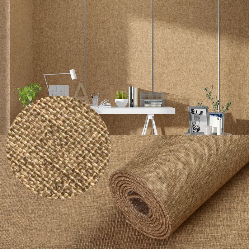 Modern Wall Covering Paneling Flax Wall Interior Upholstered Plank Coffee Clearhalo 'Flooring 'Home Improvement' 'home_improvement' 'home_improvement_wall_paneling' 'Wall Paneling' 'wall_paneling' 'Walls & Ceilings' Walls and Ceiling' 7080161