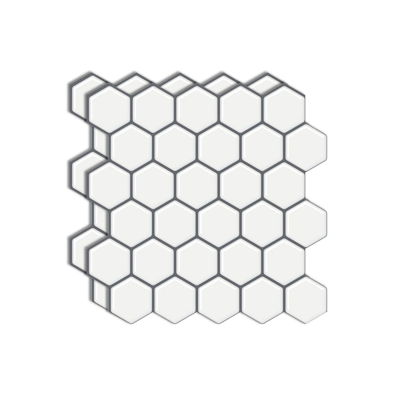 Matte Square Peel & Stick Tile Stone Composite Subway Tile for Kitchen Backsplash White-Gray Clearhalo 'Flooring 'Home Improvement' 'home_improvement' 'home_improvement_peel_stick_blacksplash' 'Peel & Stick Backsplash Tile' 'peel_stick_blacksplash' 'Walls & Ceilings' Walls and Ceiling' 7080278