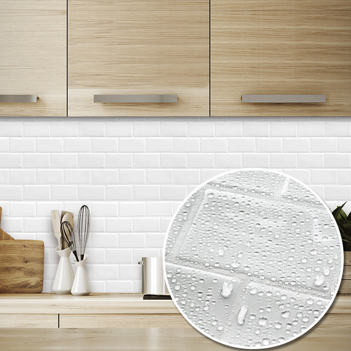 Square Peel & Stick Tile Stone Composite Subway Tile for Kitchen Backsplash Clearhalo 'Flooring 'Home Improvement' 'home_improvement' 'home_improvement_peel_stick_blacksplash' 'Peel & Stick Backsplash Tile' 'peel_stick_blacksplash' 'Walls & Ceilings' Walls and Ceiling' 7080302