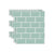 Square Peel & Stick Tile Stone Composite Subway Tile for Kitchen Backsplash Mint Green Clearhalo 'Flooring 'Home Improvement' 'home_improvement' 'home_improvement_peel_stick_blacksplash' 'Peel & Stick Backsplash Tile' 'peel_stick_blacksplash' 'Walls & Ceilings' Walls and Ceiling' 7080314