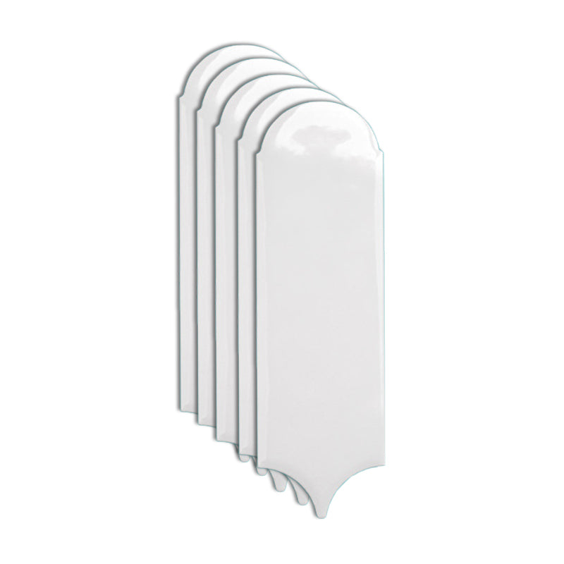 Porcelain Single Tile Contemporary Indoor Peel and Stick Wall Tile White Round Oval 200-Piece Set Clearhalo 'Flooring 'Home Improvement' 'home_improvement' 'home_improvement_peel_stick_blacksplash' 'Peel & Stick Backsplash Tile' 'peel_stick_blacksplash' 'Walls & Ceilings' Walls and Ceiling' 7080326