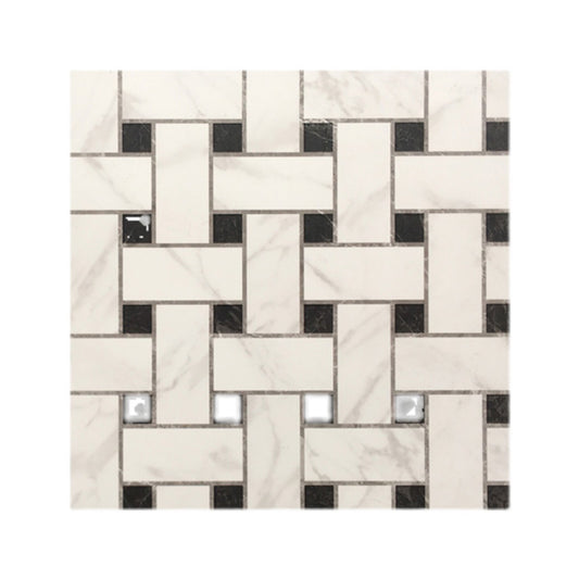 Modern Style Floor Tile Straight Edge Square Fabric Look Floor Tile Clearhalo 'Floor Tiles & Wall Tiles' 'floor_tiles_wall_tiles' 'Flooring 'Home Improvement' 'home_improvement' 'home_improvement_floor_tiles_wall_tiles' Walls and Ceiling' 7080391