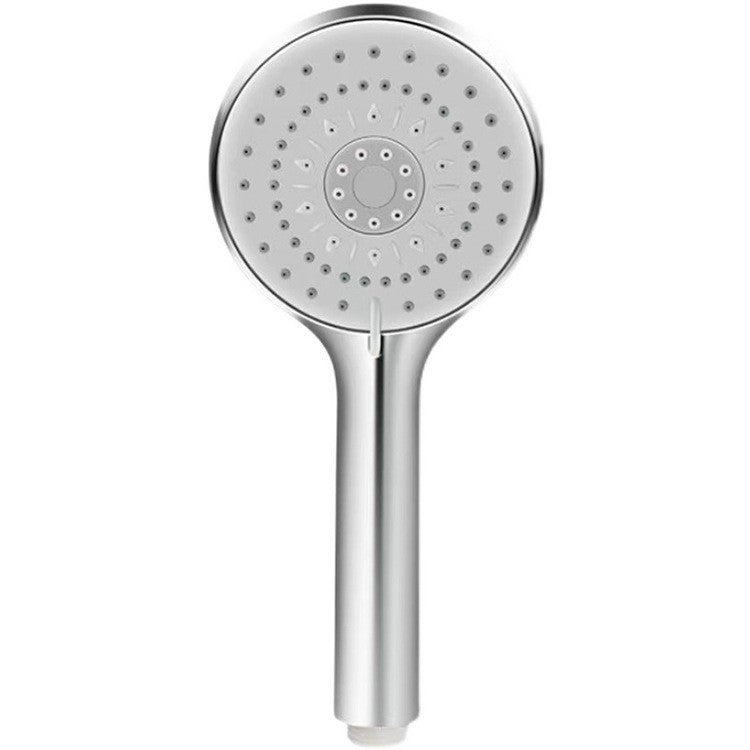 Modern Adjustable Hand Shower Chrome Round Handheld Shower Head Clearhalo 'Bathroom Remodel & Bathroom Fixtures' 'Home Improvement' 'home_improvement' 'home_improvement_shower_heads' 'Shower Heads' 'shower_heads' 'Showers & Bathtubs Plumbing' 'Showers & Bathtubs' 7080443