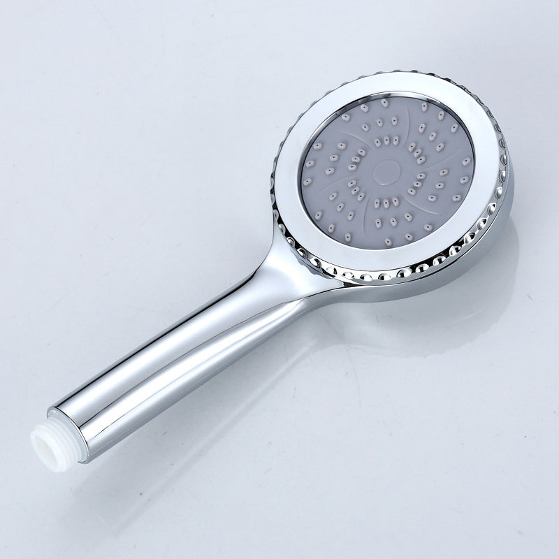 Shower Head Combo Rain Fall Modern Polished Chrome Spray Head Clearhalo 'Bathroom Remodel & Bathroom Fixtures' 'Home Improvement' 'home_improvement' 'home_improvement_shower_heads' 'Shower Heads' 'shower_heads' 'Showers & Bathtubs Plumbing' 'Showers & Bathtubs' 7080447