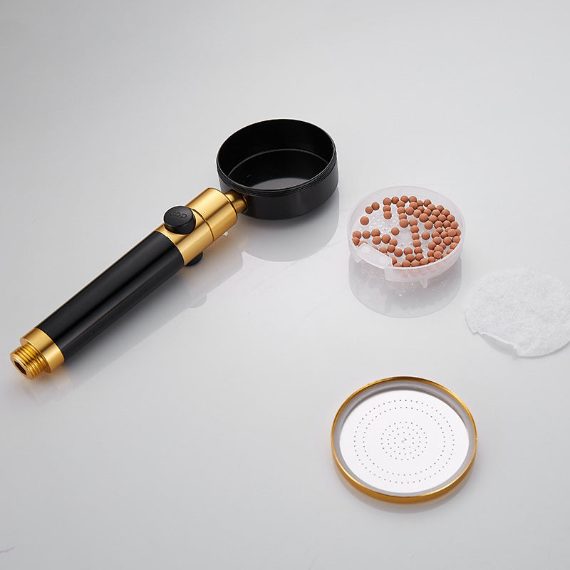 Metal Shower Head Round Handheld Shower Head with Adjustable Shower Heads Clearhalo 'Bathroom Remodel & Bathroom Fixtures' 'Home Improvement' 'home_improvement' 'home_improvement_shower_heads' 'Shower Heads' 'shower_heads' 'Showers & Bathtubs Plumbing' 'Showers & Bathtubs' 7080505