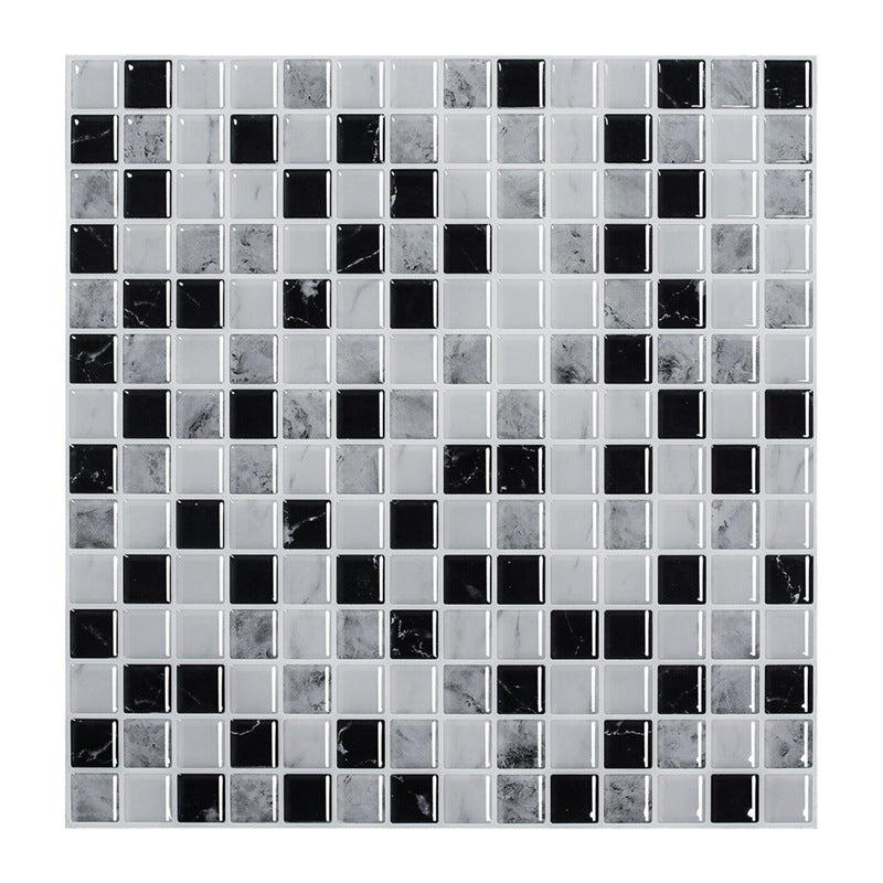 Square Peel & Stick Tile Stone Composite Subway Tile for Backsplash Wall Clearhalo 'Flooring 'Home Improvement' 'home_improvement' 'home_improvement_peel_stick_blacksplash' 'Peel & Stick Backsplash Tile' 'peel_stick_blacksplash' 'Walls & Ceilings' Walls and Ceiling' 7080786