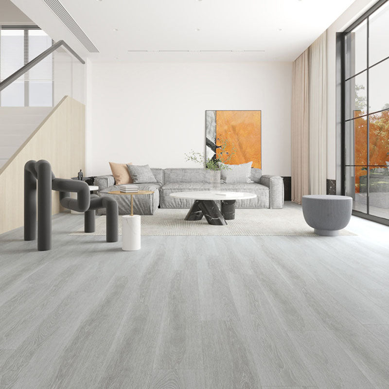 Waterproof Laminate Floor Wooden Indoor Scratch Resistant Rectangular Textured Laminate Light Gray Clearhalo 'Flooring 'Home Improvement' 'home_improvement' 'home_improvement_laminate_flooring' 'Laminate Flooring' 'laminate_flooring' Walls and Ceiling' 7080834