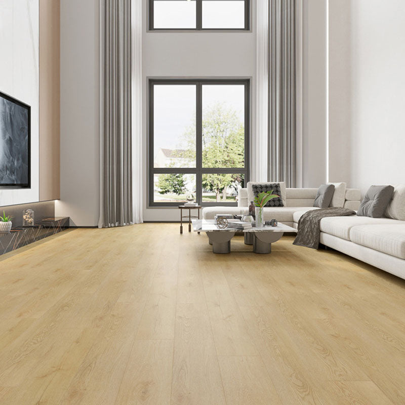 Waterproof Laminate Floor Wooden Indoor Scratch Resistant Rectangular Textured Laminate Natural Clearhalo 'Flooring 'Home Improvement' 'home_improvement' 'home_improvement_laminate_flooring' 'Laminate Flooring' 'laminate_flooring' Walls and Ceiling' 7080838