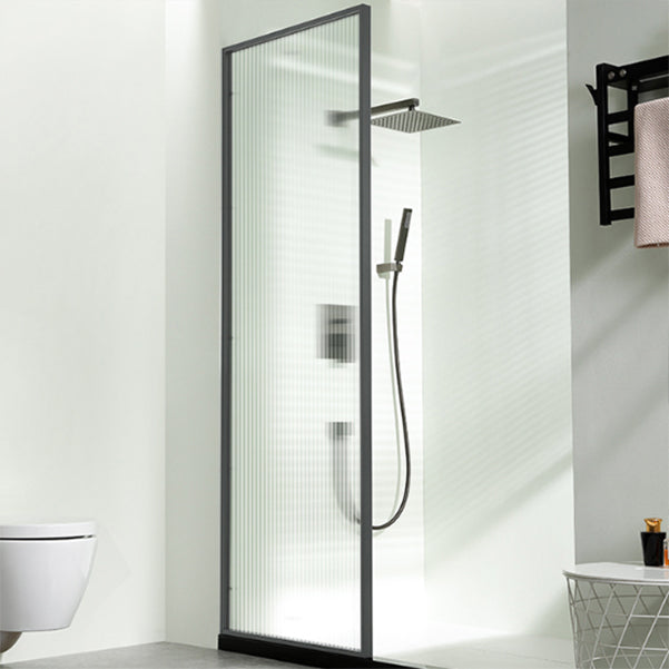Tempered Shower Door Framed Scratch Resistant Shower Bath Door Clearhalo 'Bathroom Remodel & Bathroom Fixtures' 'Home Improvement' 'home_improvement' 'home_improvement_shower_tub_doors' 'Shower and Tub Doors' 'shower_tub_doors' 'Showers & Bathtubs' 7081079