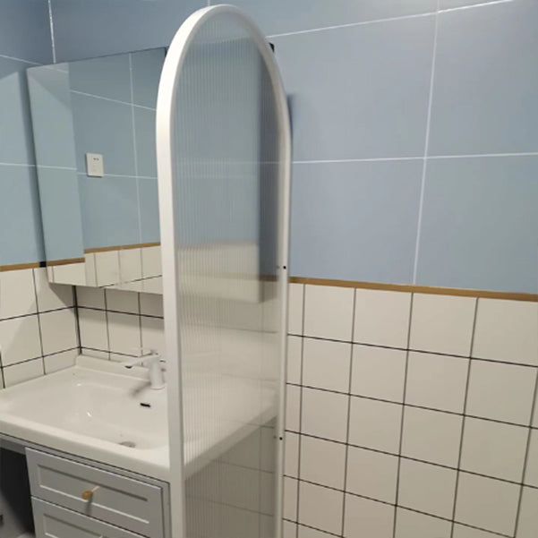 Frame Shower Bath Door Metal Shower Doors with Square Hardware Clearhalo 'Bathroom Remodel & Bathroom Fixtures' 'Home Improvement' 'home_improvement' 'home_improvement_shower_tub_doors' 'Shower and Tub Doors' 'shower_tub_doors' 'Showers & Bathtubs' 7081095