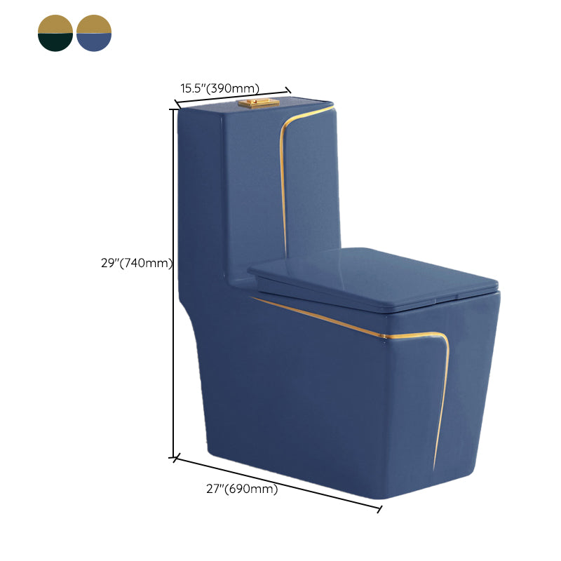 Traditional Ceramic Flush Toilet Floor Mounted Toilet Bowl for Washroom Clearhalo 'Bathroom Remodel & Bathroom Fixtures' 'Home Improvement' 'home_improvement' 'home_improvement_toilets' 'Toilets & Bidets' 'Toilets' 7081330