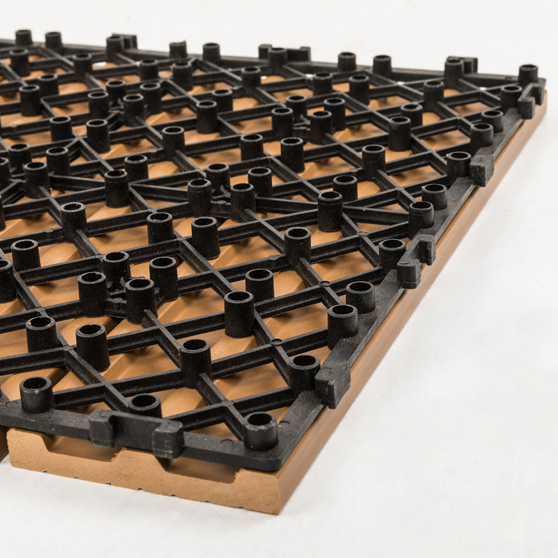 12" X 12"Square PVC Patio Tiles Snapping Installation Outdoor Flooring Tiles Clearhalo 'Home Improvement' 'home_improvement' 'home_improvement_outdoor_deck_tiles_planks' 'Outdoor Deck Tiles & Planks' 'Outdoor Flooring & Tile' 'Outdoor Remodel' 'outdoor_deck_tiles_planks' 7081495