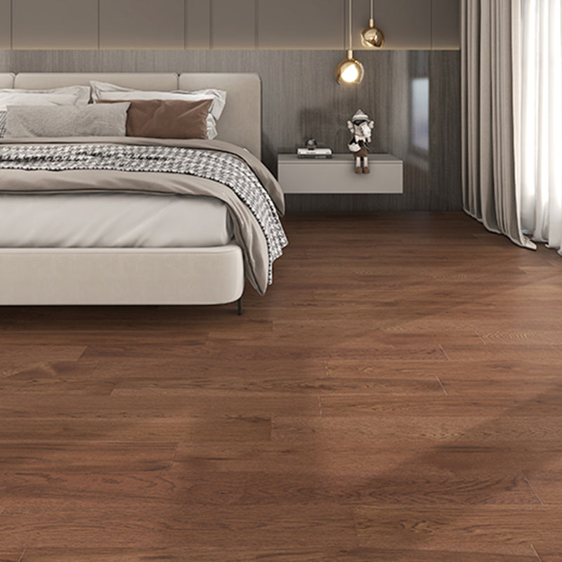 Smooth Wood Flooring Tile Solid Wood Click Lock Wood Tile Set Clearhalo 'Flooring 'Hardwood Flooring' 'hardwood_flooring' 'Home Improvement' 'home_improvement' 'home_improvement_hardwood_flooring' Walls and Ceiling' 7081531
