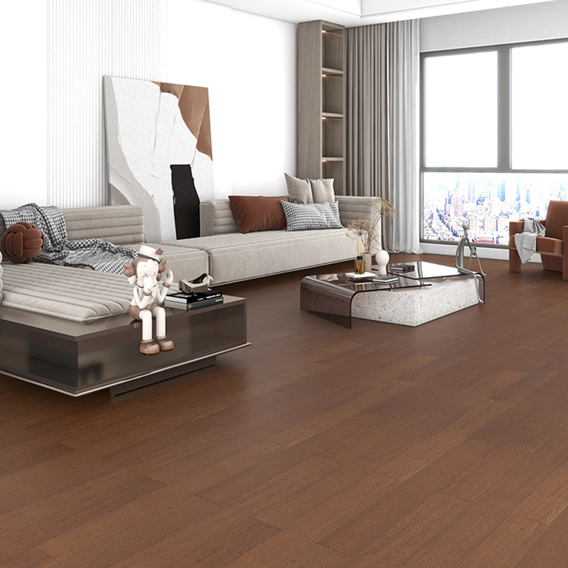 Contemporary Wood Floor Planks Solid Wood Hardwood Deck Tiles Clearhalo 'Flooring 'Hardwood Flooring' 'hardwood_flooring' 'Home Improvement' 'home_improvement' 'home_improvement_hardwood_flooring' Walls and Ceiling' 7081566