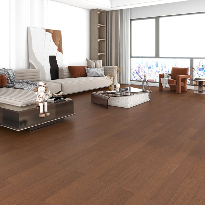 Contemporary Wood Floor Planks Solid Wood Hardwood Deck Tiles Clearhalo 'Flooring 'Hardwood Flooring' 'hardwood_flooring' 'Home Improvement' 'home_improvement' 'home_improvement_hardwood_flooring' Walls and Ceiling' 7081571
